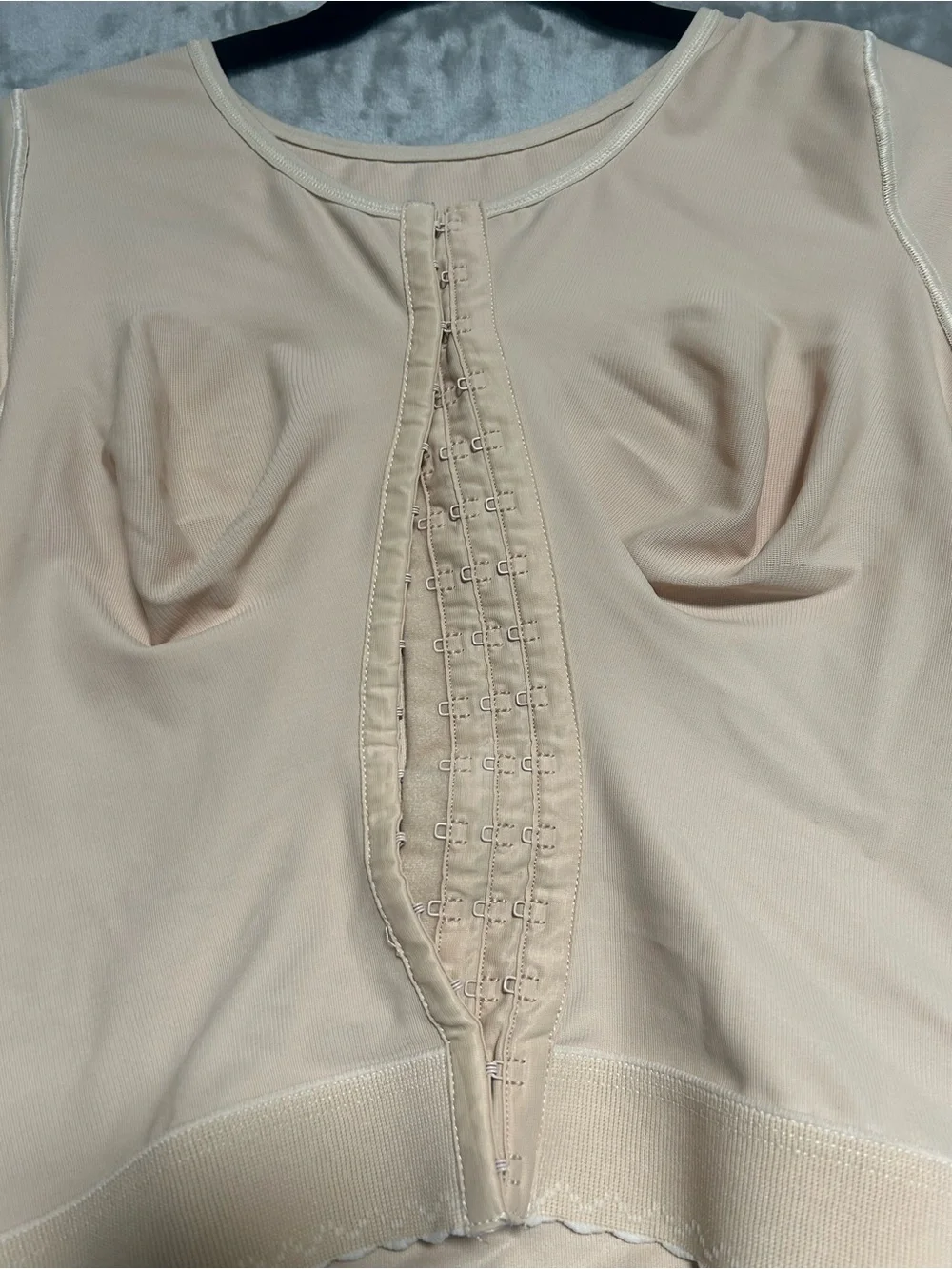 Mirena Recovery Shirt Long Sleeve Front Closure Womens 2XL Surgical Recovery
